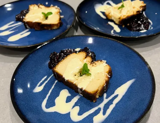 Cover image for Basque cheesecake