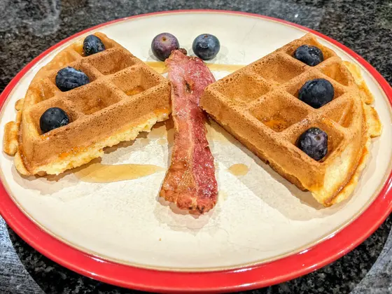 Cover image for Butterfly waffles